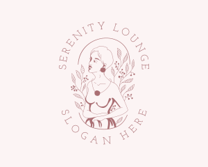 Sexy Nature Woman  logo design