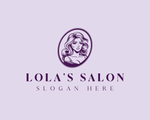 Salon Hairdresser Fashion logo design