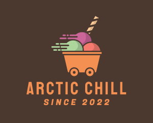 Ice Cream Delivery logo design