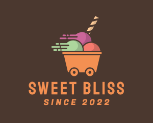 Ice Cream Delivery logo design