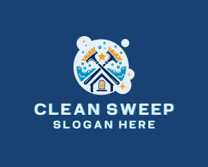 Sanitize House Cleaning logo