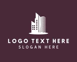 Hotel Skyscraper Building logo