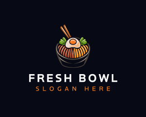 Fresh Food Bowl logo design