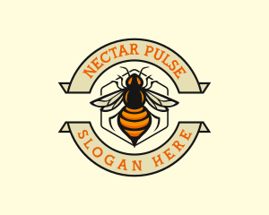  Honeycomb Bee Insect logo