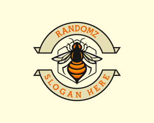  Honeycomb Bee Insect logo