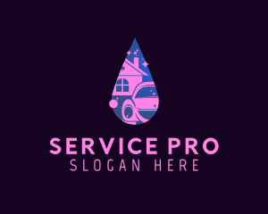 Home Sanitation Service logo design