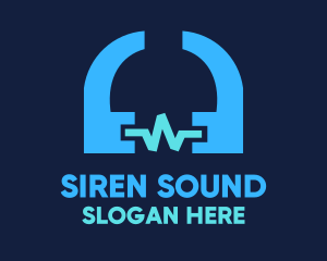 Quote Sound Wave logo design