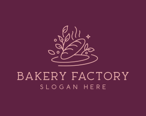 Bread Baking Bakery logo design