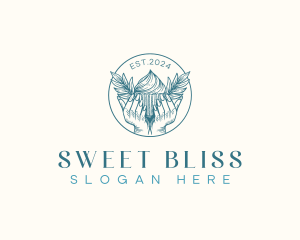 Cupcake Sweets Dessert logo design