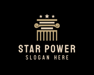 Star Pillar Architecture logo design