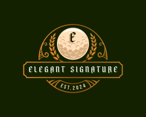 Golf Athletic Club logo design