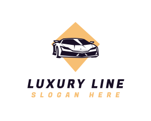 Luxury Diamond Vehicle logo design