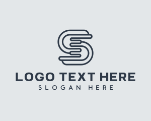 Tech Programmer Letter S logo