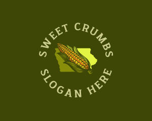 Fresh Iowa Sweet Corn logo design