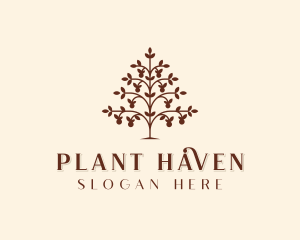 Garden Planting Wellness logo design