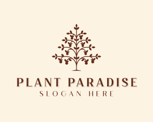 Garden Planting Wellness logo design