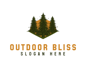 Pine Tree Forestry logo design