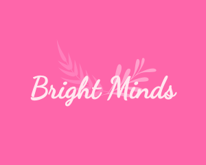 Girly Wellness Cursive logo