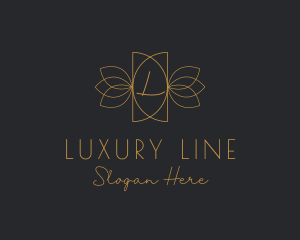 Luxury Floral Boutique logo design