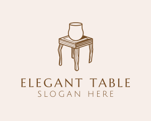 Wooden Furniture Table  logo