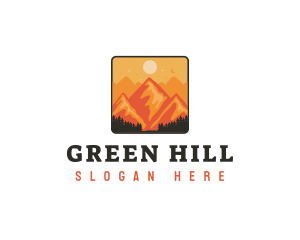 Mountain Peak Hills logo design