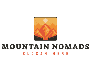 Mountain Peak Hills logo design