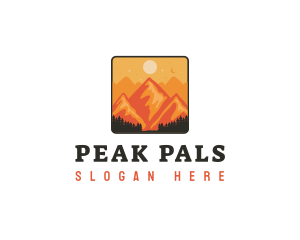 Mountain Peak Hills logo design