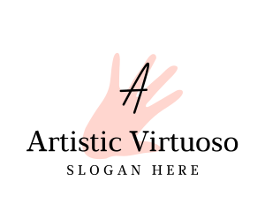 Stylist Hand Beauty Salon  logo design