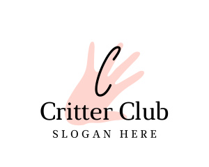 Stylist Hand Beauty Salon  logo design