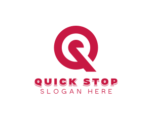 Target Business Letter Q logo design