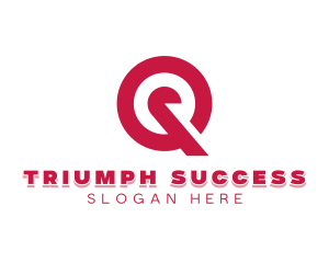 Target Business Letter Q logo design