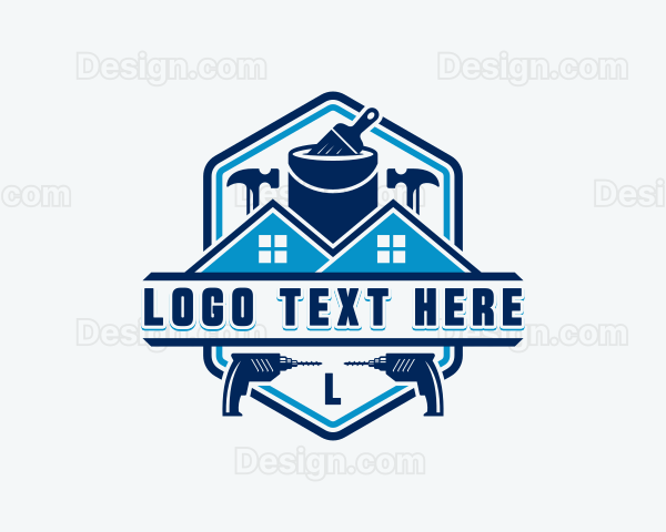 Carpentry Maintenance Handyman Logo