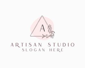 Chic Floral Salon logo design