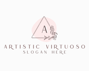 Chic Floral Salon logo design