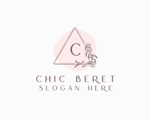 Chic Floral Salon logo design