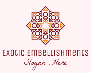 Aztec Ornamental Pattern  logo design