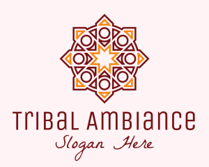 Aztec Ornamental Pattern  logo design