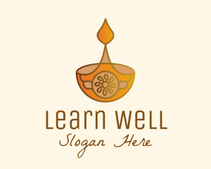 Wellness Spa Lamp  logo design