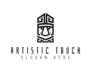 Tribal Tiki Totem logo