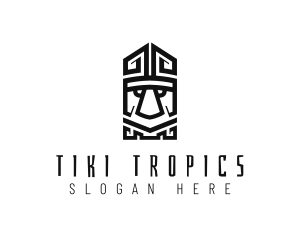 Tribal Tiki Totem logo design