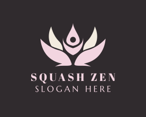 Flower Zen Spa  logo design