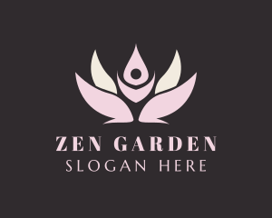 Flower Zen Spa  logo design