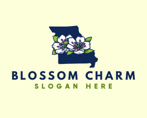 Hawthorn Blossom Missouri logo design