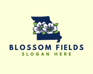 Hawthorn Blossom Missouri logo design