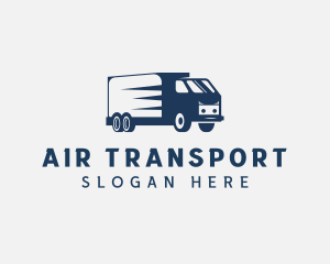 Freight Truck Delivery logo design