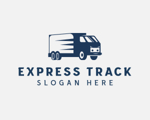 Freight Truck Delivery logo design