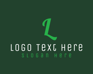 Font - Eco Cursive Script logo design