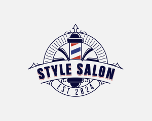 Barber Razors Haircut logo