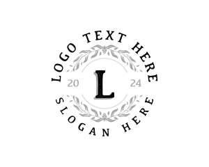 Luxury Foliage Garden Logo