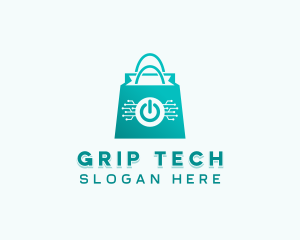 Digital Tech Marketplace logo design